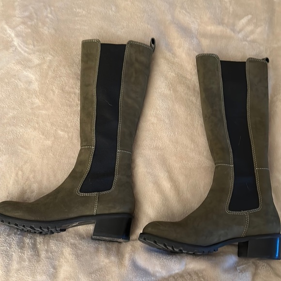Matisse boots olive green suede sz 7 - Picture 1 of 3